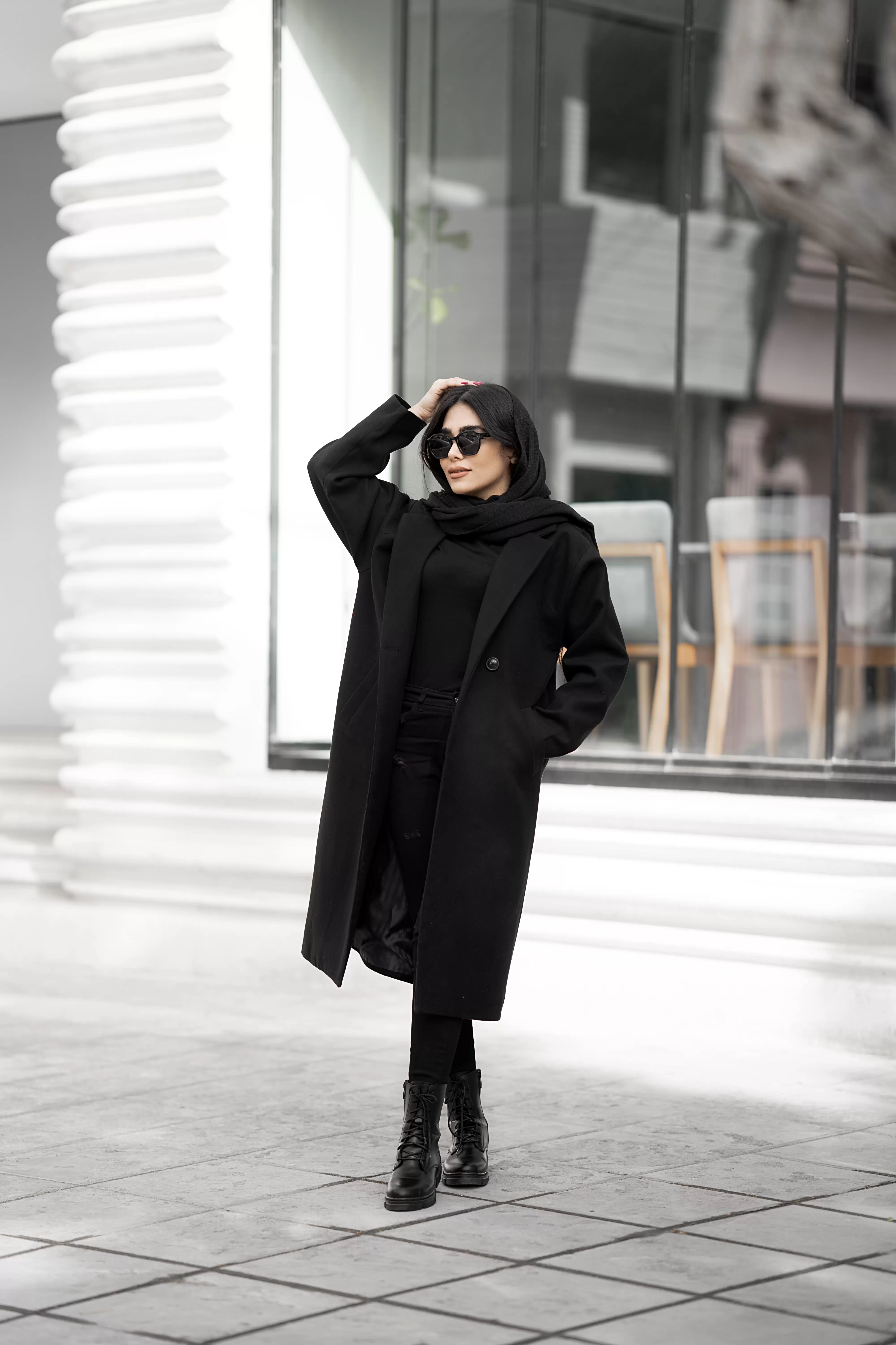 پالتو فوتر بلند زنانه