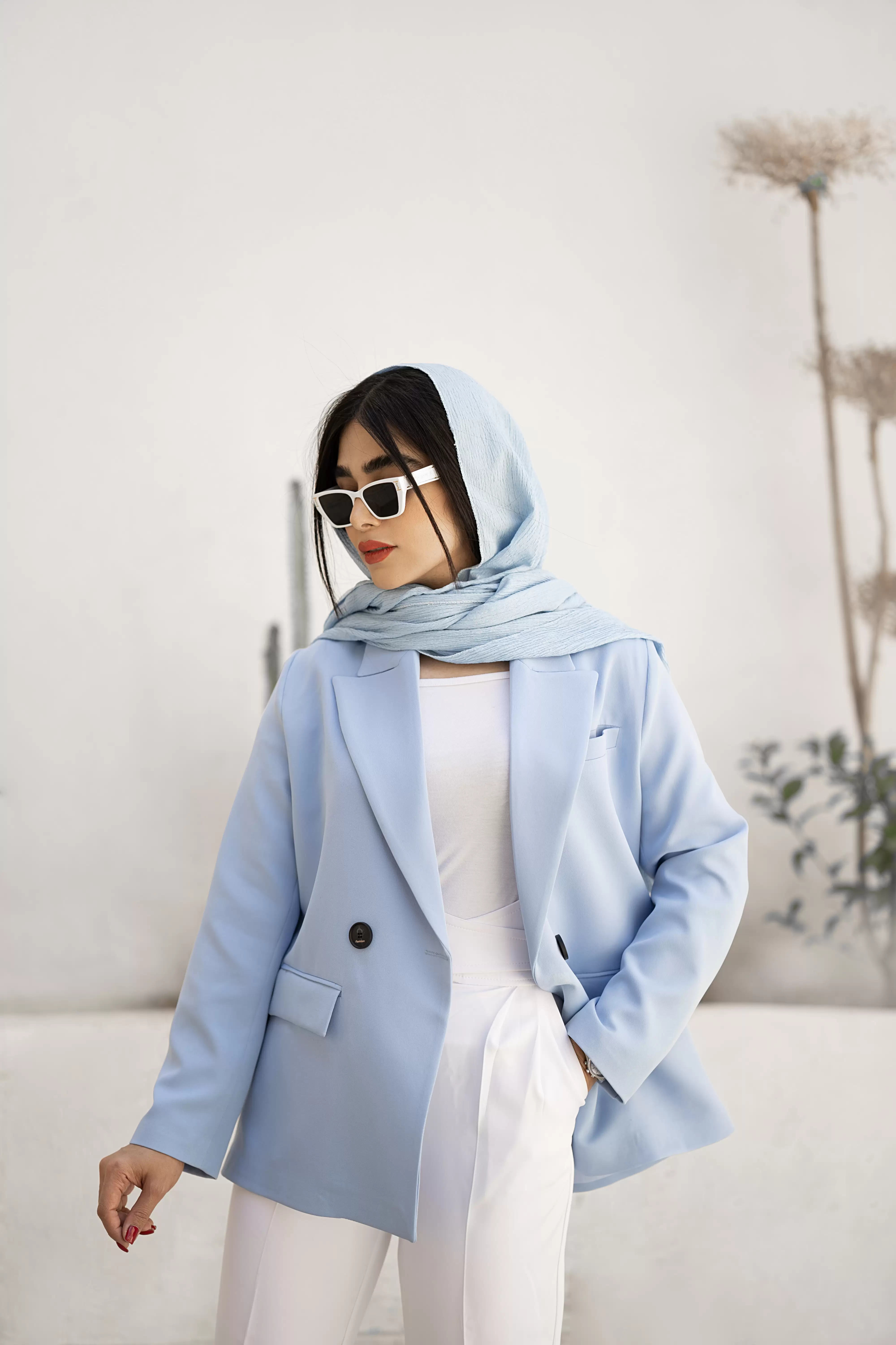 کت کرپ مازراتی دو دکمه