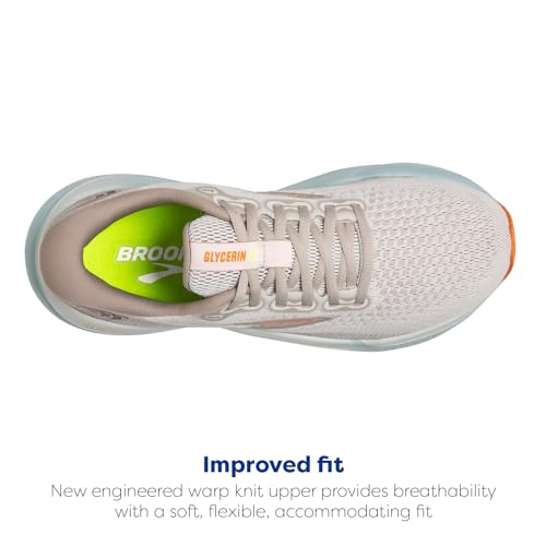 کفش دویدن زنانه Brooks Glycerin 21 با طراحی Neutral
