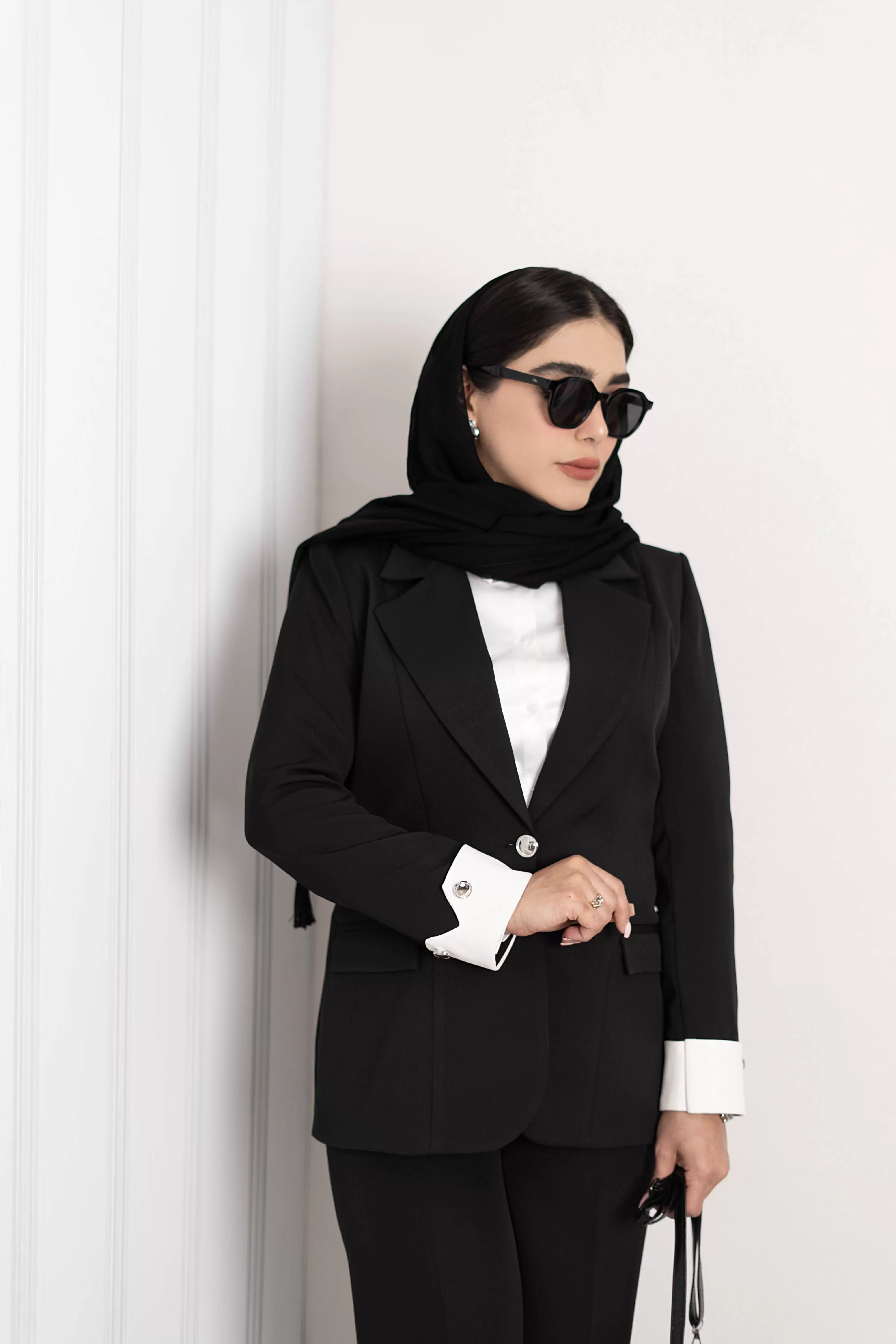 کت کرپ مازراتی آستین پاکتی