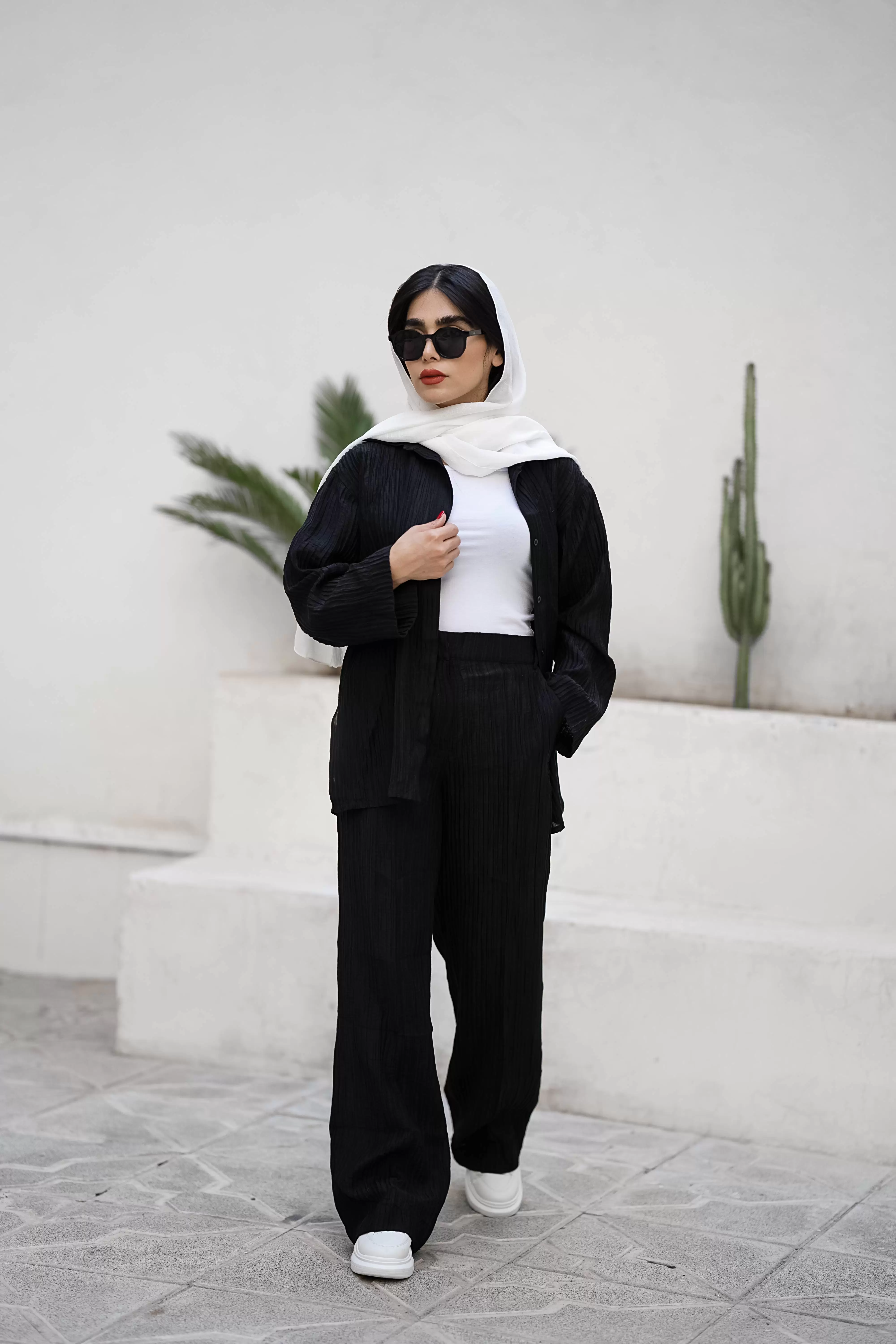 ست پلیسه نخی