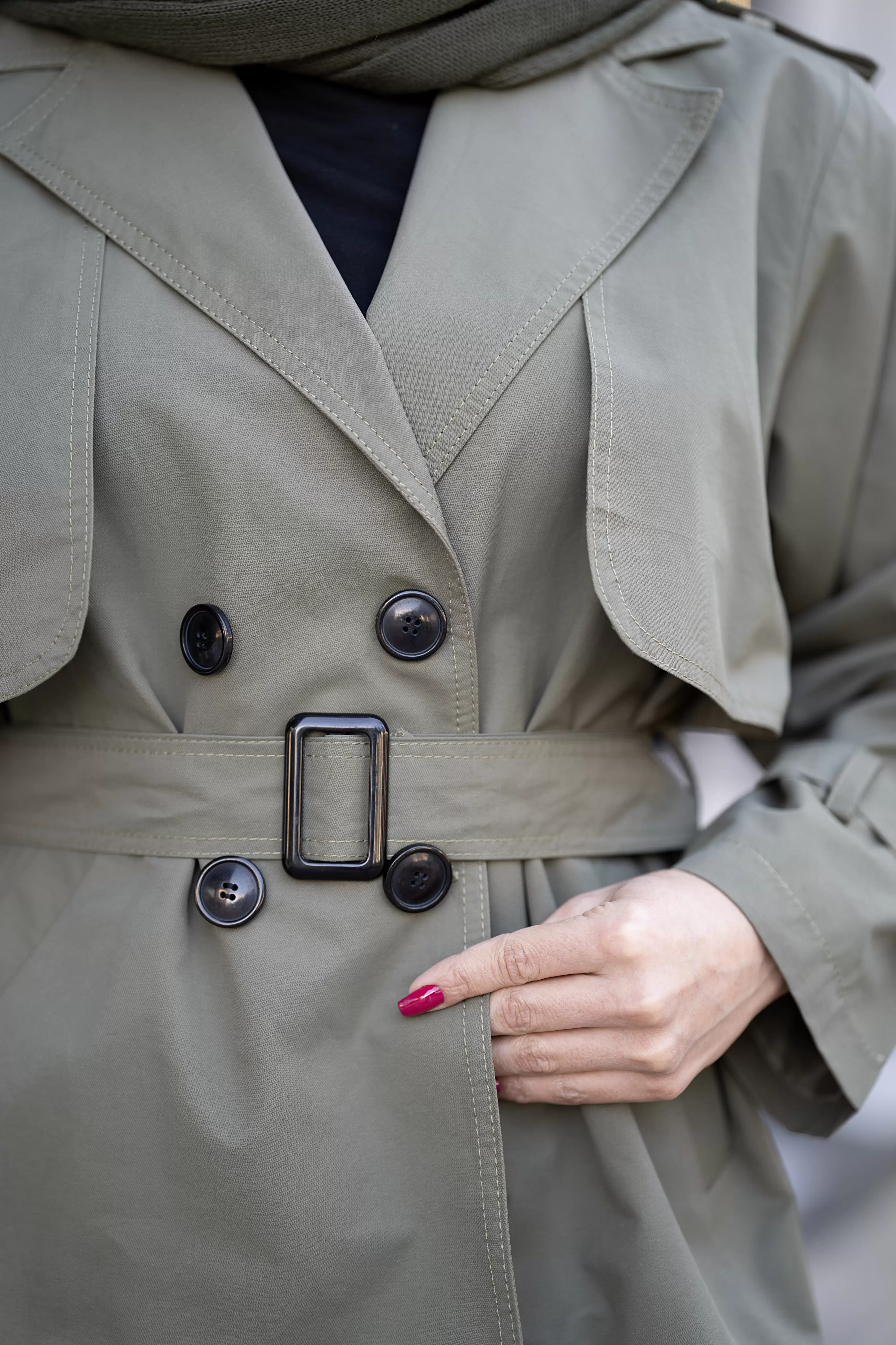 ترنچ کت کتان زارا زنانه