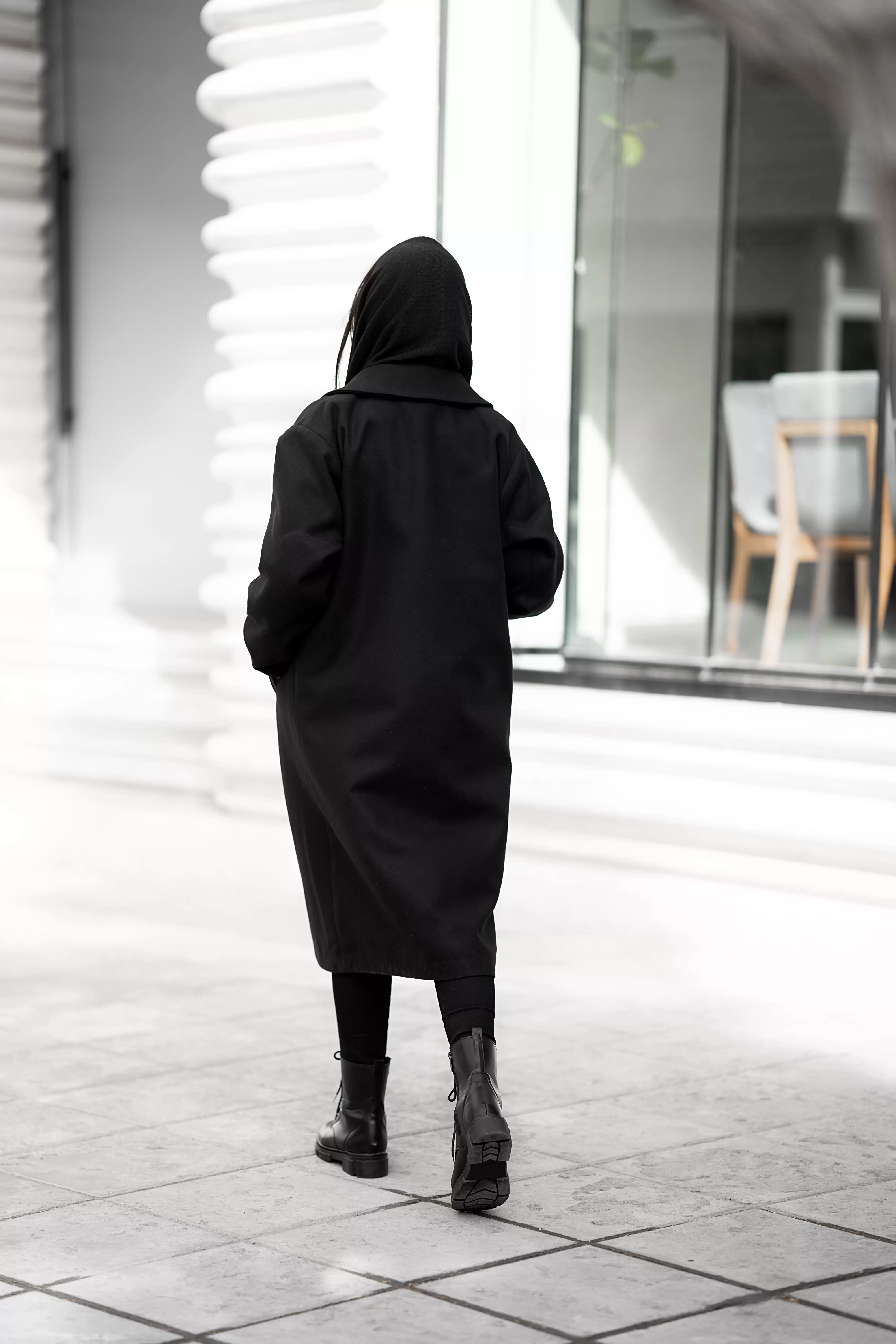 پالتو فوتر بلند زنانه