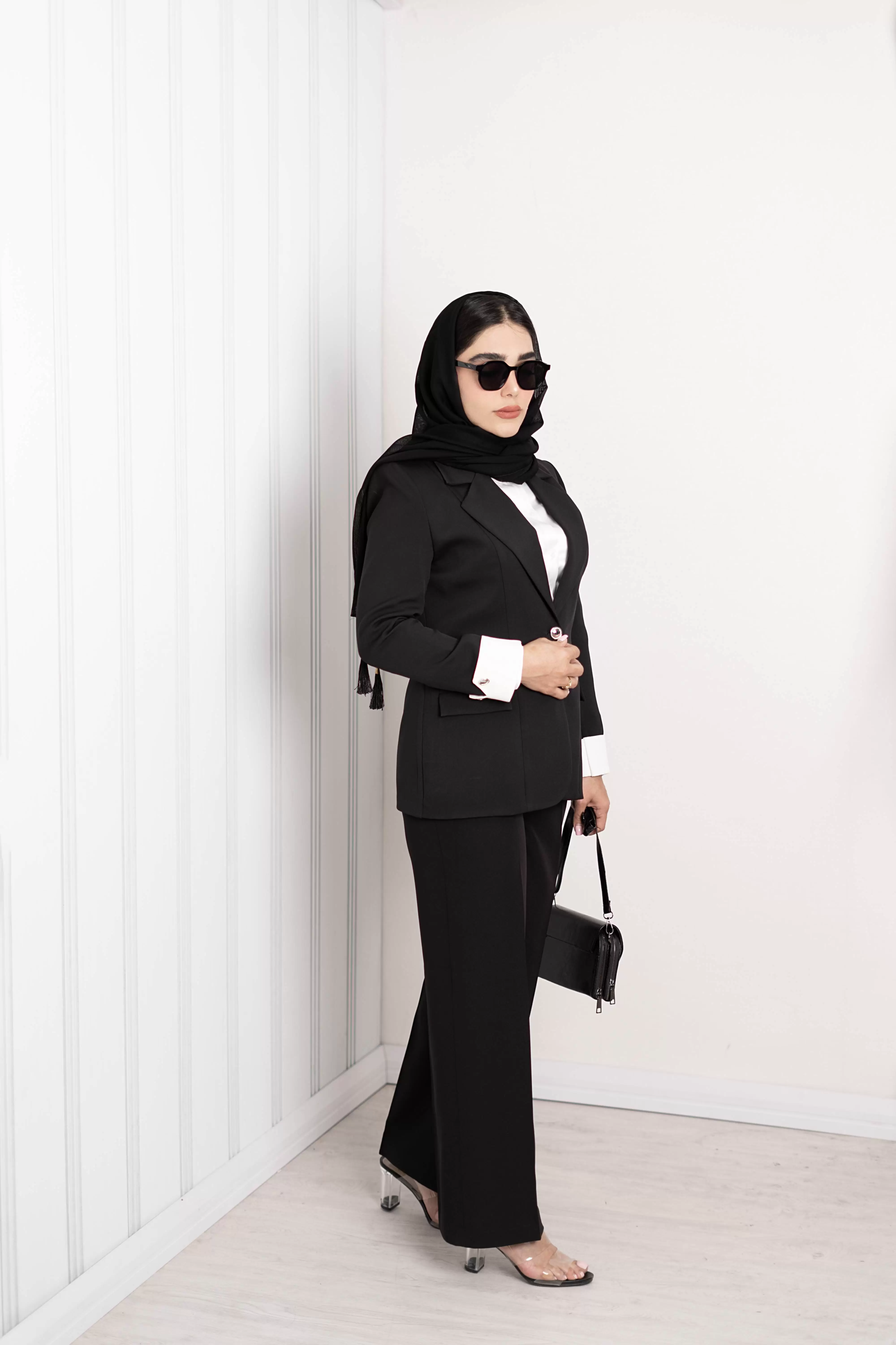 کت کرپ مازراتی آستین پاکتی